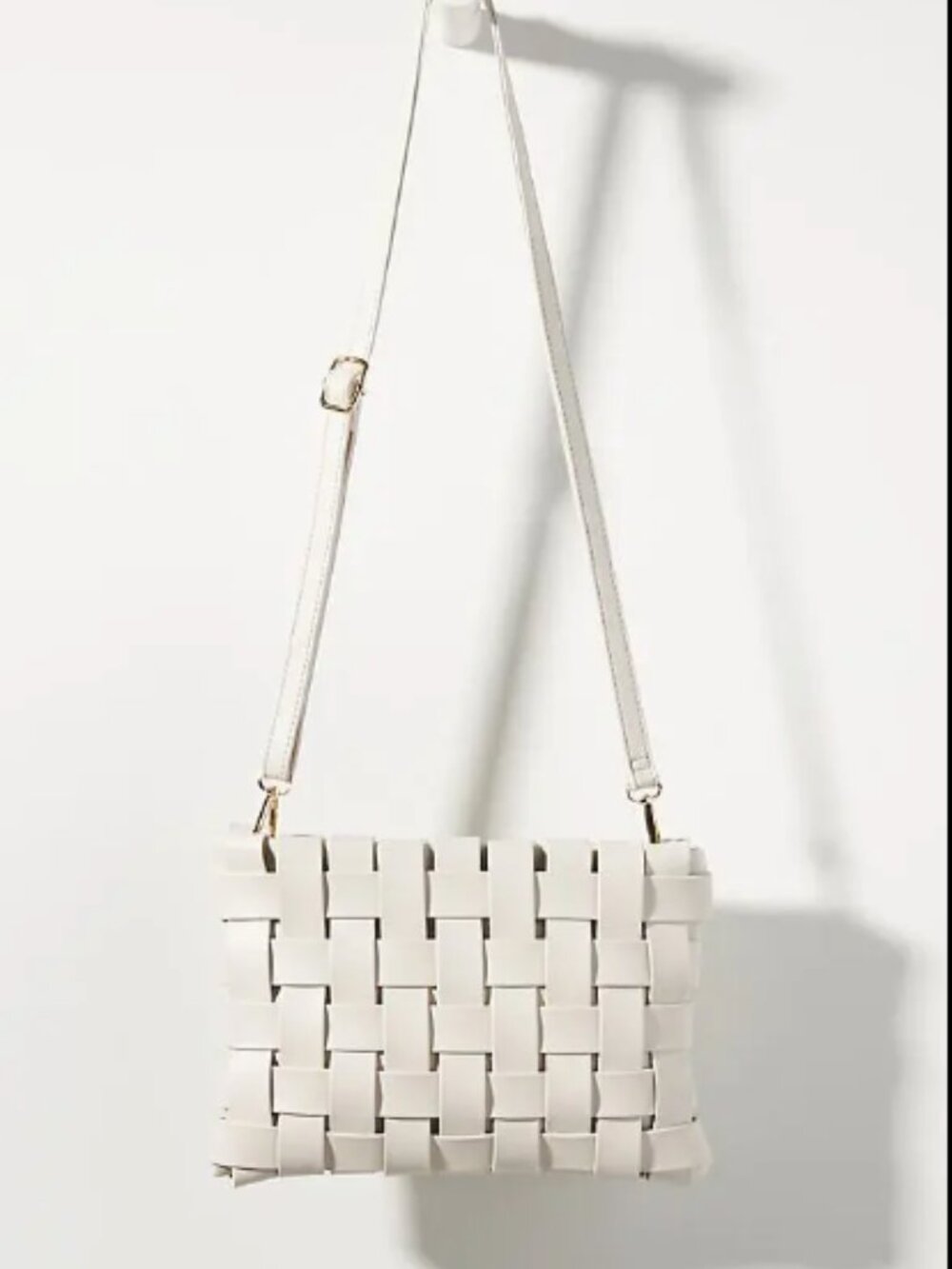 NWOT - Lindy Woven Clutch with Straps